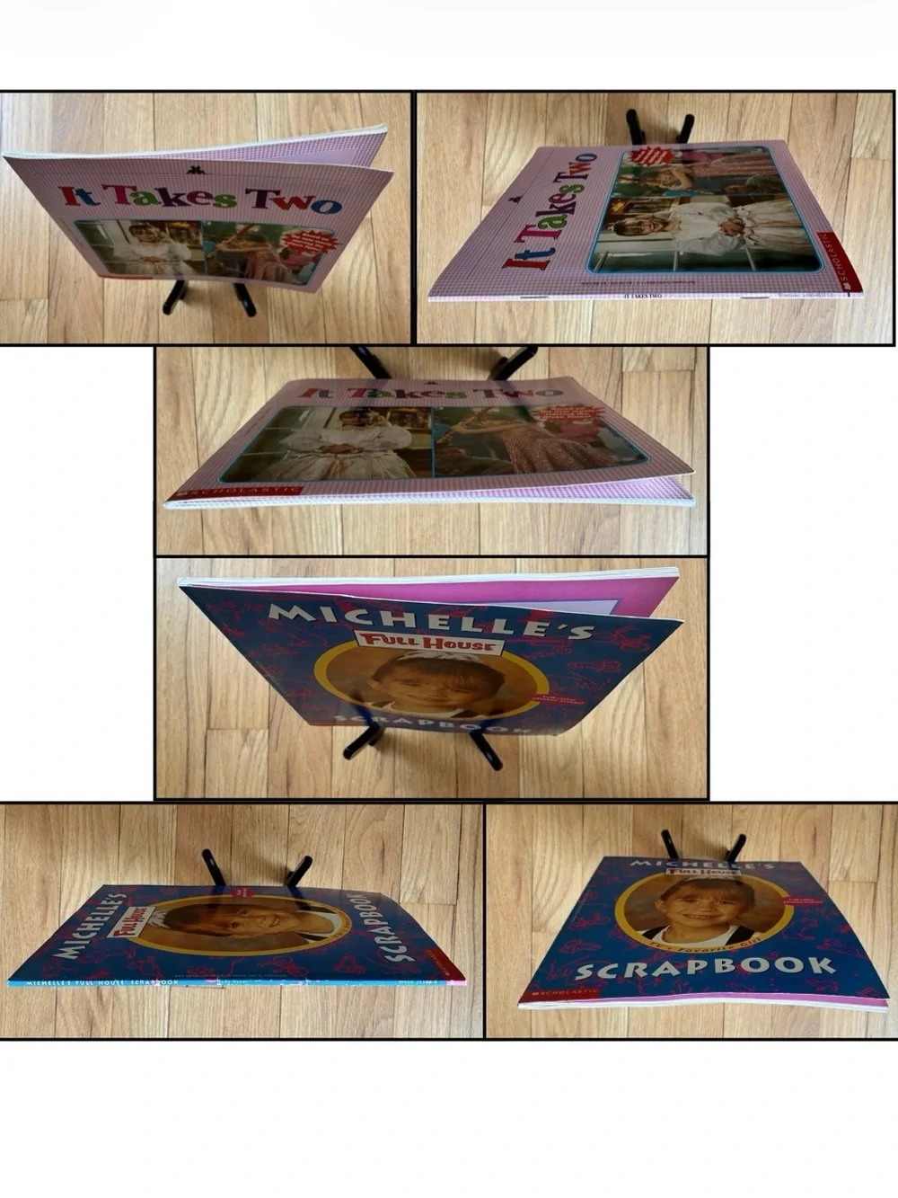 Full House/Olsen twins 3 Books.  Softcover, 90’s. Full color photos in all books
